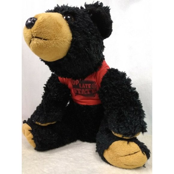 Black Bear Study Buddy Dorm Plushie By Wild Republic - Picture 8 of 12